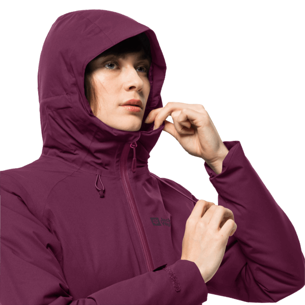 Dames Wisper Geïsoleerd Jack Hot Jack Wolfskin Wild Berry