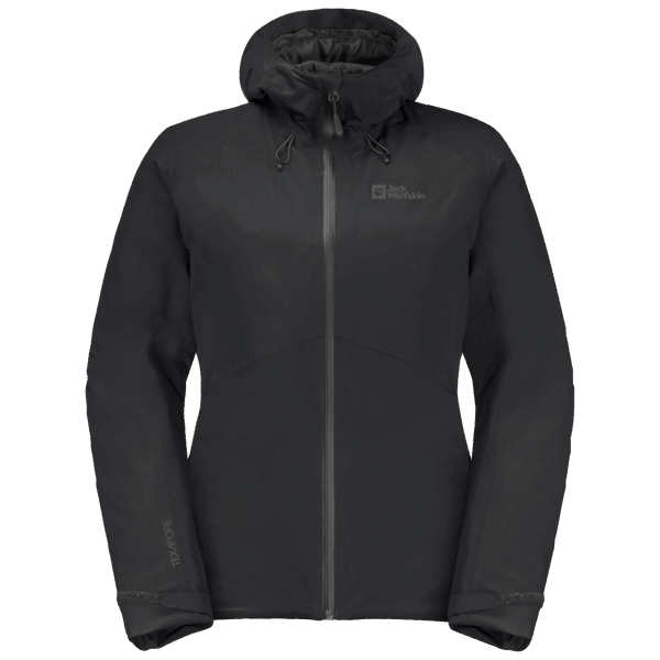 Dames Wisper Geïsoleerde Jas Beste Black Jack Wolfskin