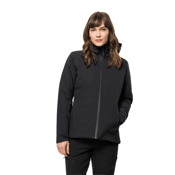 Dames Wisper Geïsoleerde Jas Beste Black Jack Wolfskin