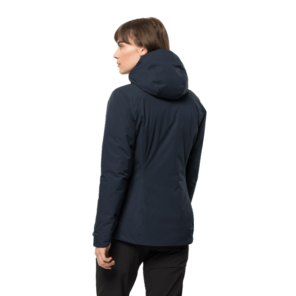 Jack Wolfskin Nachtblauw Nieuw Dames Wisper Geïsoleerd Jack