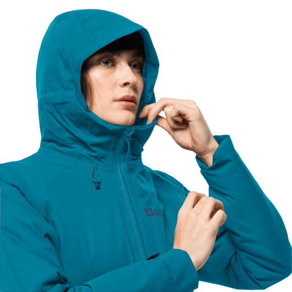 Jack Wolfskin Zoetwaterblauw Wisper Geïsoleerd Damesjack Fashion