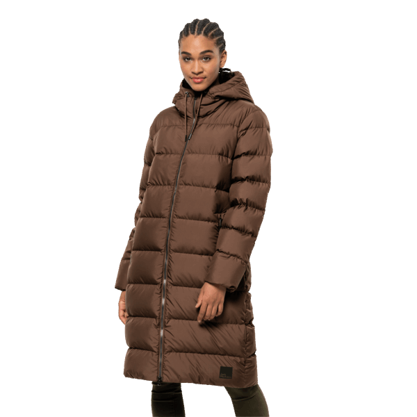Jack Wolfskin Frozen Palace Damesjas Hazelnootbruin Origine