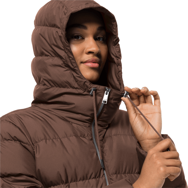 Jack Wolfskin Frozen Palace Damesjas Hazelnootbruin Origine