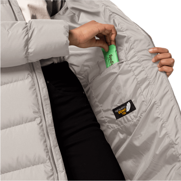 Jack Wolfskin Frozen Palace Damesjas Origins Winter Pearl