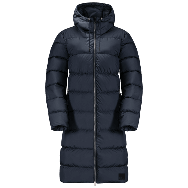 Night Blue Jack Wolfskin Dames Bevroren Paleis Jas Merken