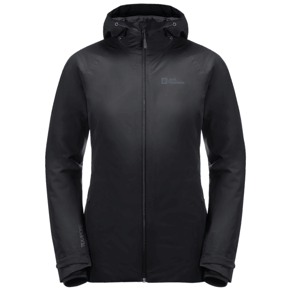 Zwarte Dames Glaabach 3in1 Jas New Jack Wolfskin