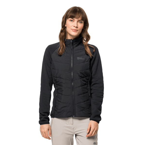Zwarte Dames Glaabach 3in1 Jas New Jack Wolfskin