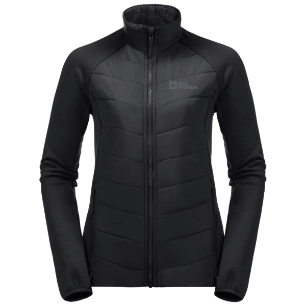 Zwarte Dames Glaabach 3in1 Jas New Jack Wolfskin