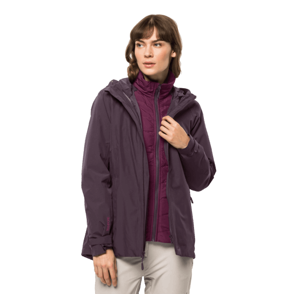 Collectie Dames Glaabach 3in1 Jas Grapevine Jack Wolfskin
