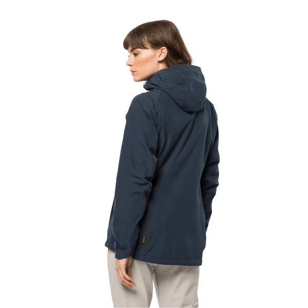 Collecties Jack Wolfskin Nachtblauw Dames Glaabach 3in1 Jack