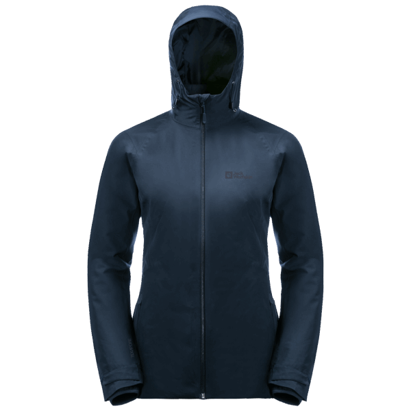 Collecties Jack Wolfskin Nachtblauw Dames Glaabach 3in1 Jack