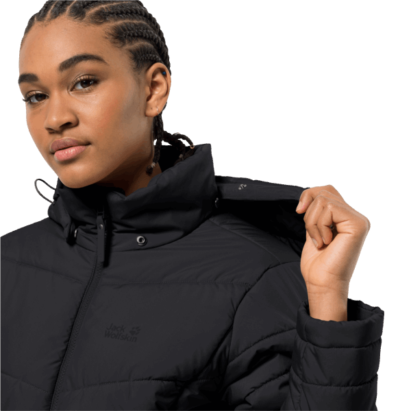 Origin Jack Wolfskin Dames Jas Noord York Zwart