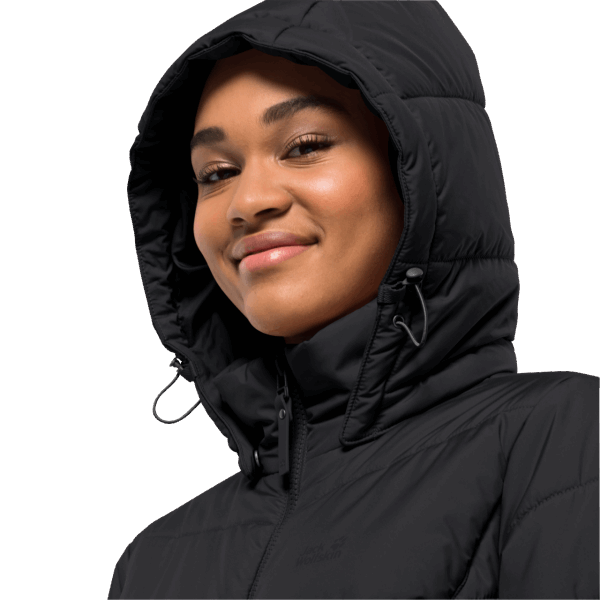 Origin Jack Wolfskin Dames Jas Noord York Zwart