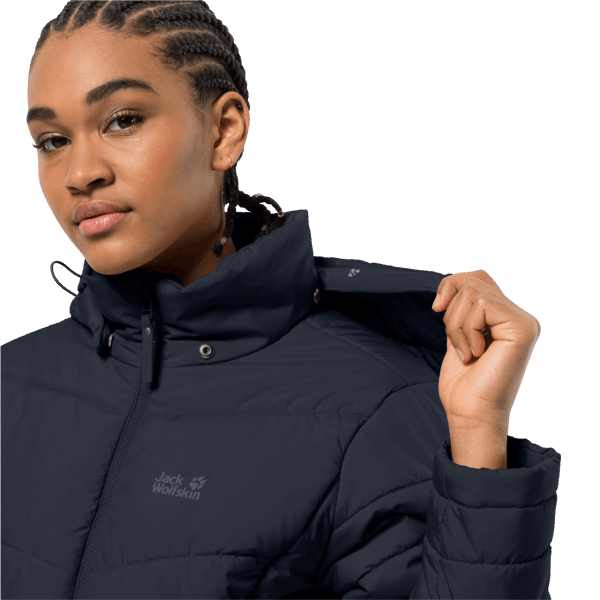 Merk Nachtblauwe North York Jas Jack Wolfskin Voor Dames