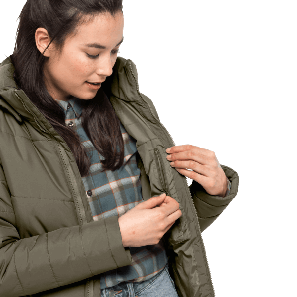 Jas Jack Wolfskin Grape Leaf-merken Voor Dames Uit Noord-york