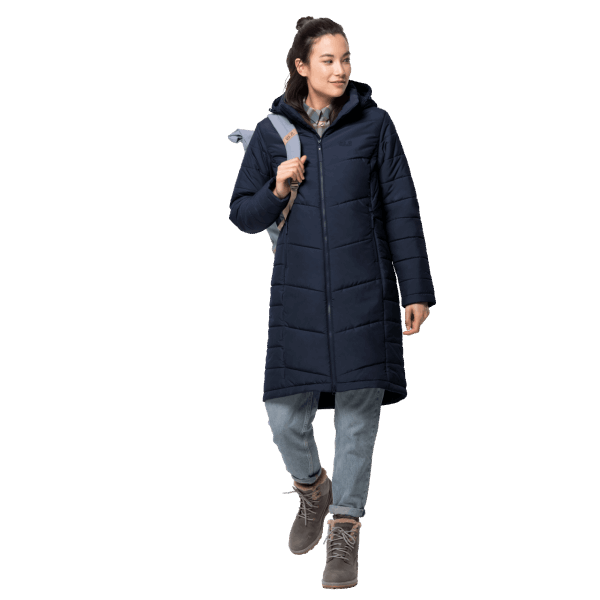 Jas Middernacht Blauwe Jack Wolfskin Hot Voor Dames Uit North York