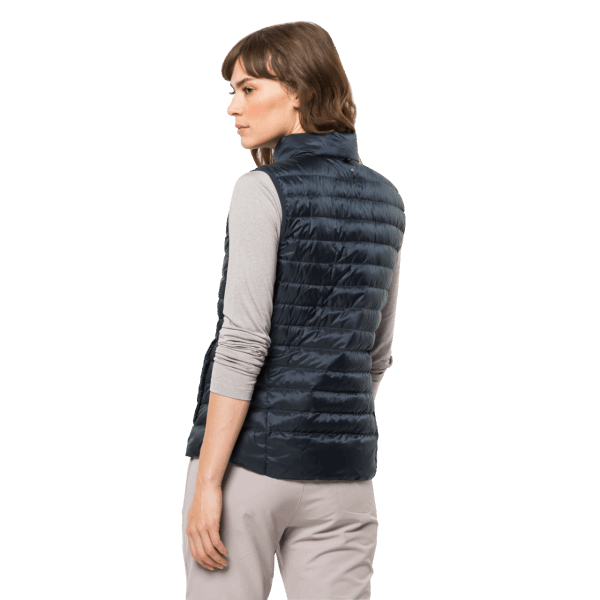 Dames Pack & Go Donsvest New Jack Wolfskin Nachtblauw