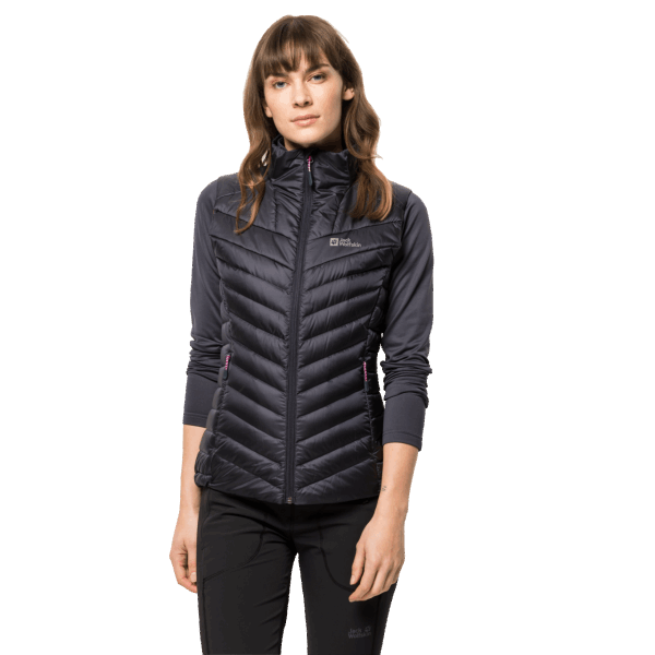 Grafiet Best Jack Wolfskin Passamani Donsvest Voor Dames