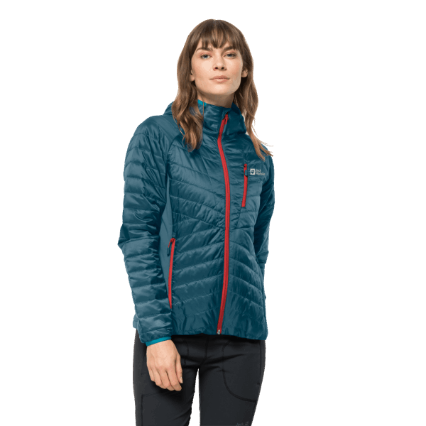 Blauw Koraal Dames Routeburn Pro Geïsoleerd Jack Jack Wolfskin Fashion