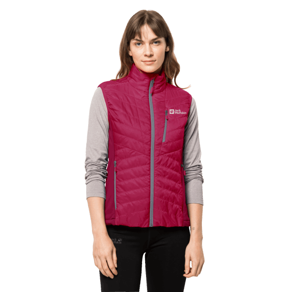Collecties Dames Routeburn Pro Geïsoleerd Vest Jack Wolfskin Cranberry