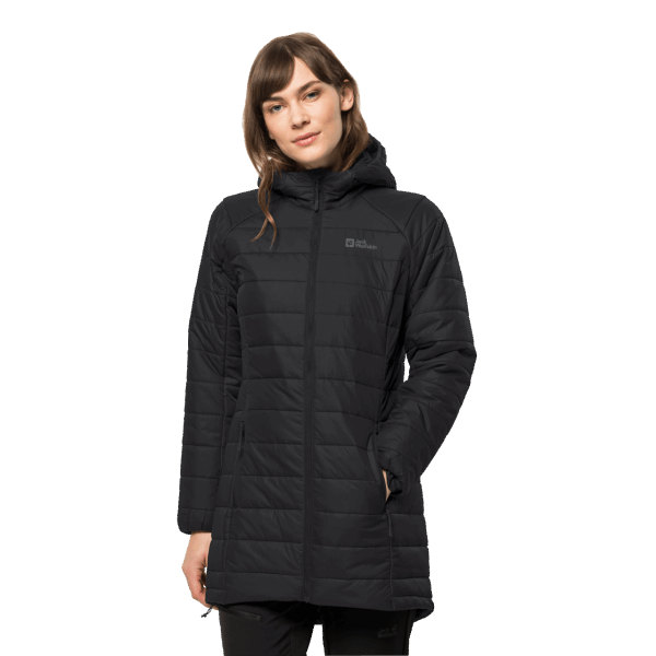 Merk Jack Wolfskin Bergland Geïsoleerde Damesjas Zwart