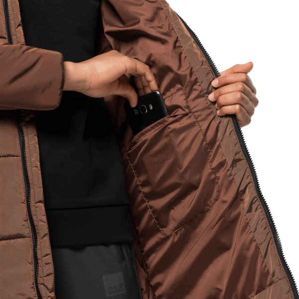 Damesjas Collectie Eisbach Jack Wolfskin Hazelnootbruin