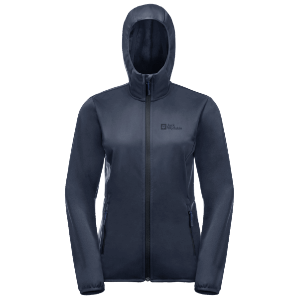 Jack Wolfskin Night Blue Origin Dames Windhain Hoody