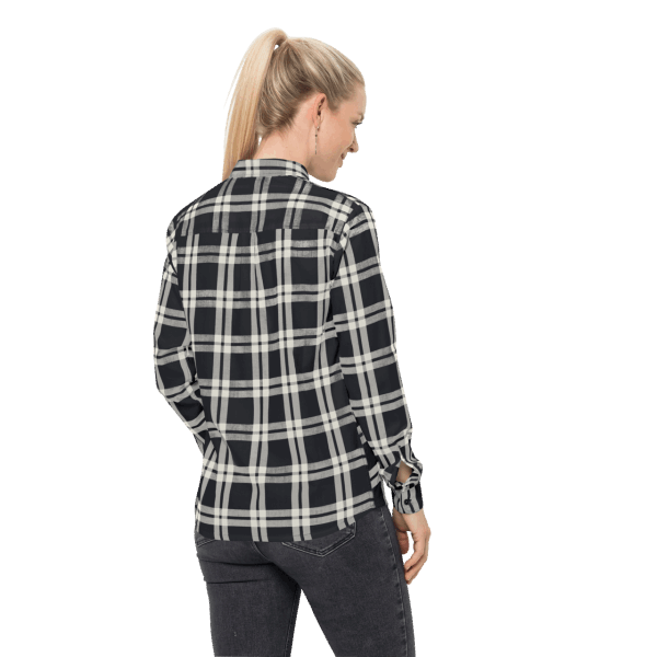 Phantom Checks Jack Wolfskin Beste Passagiershemd Voor Dames