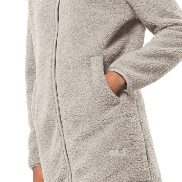 Merk Hoge Wolkenjas Dames Winter Parel Jack Wolfskin