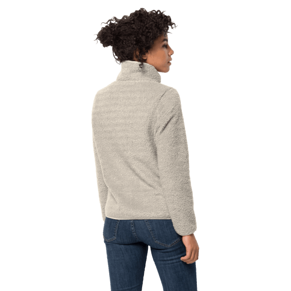 Jack Wolfskin Original High Cloud Damesjack Stoffig Grijs