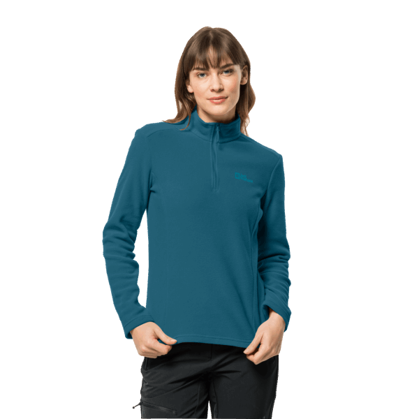 Jack Wolfskin Dames Taunus Halve Rits Blauw Koraal Best