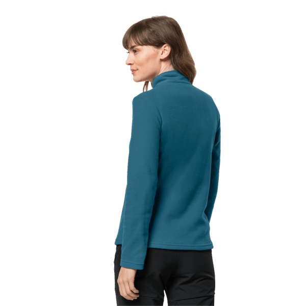 Jack Wolfskin Dames Taunus Halve Rits Blauw Koraal Best