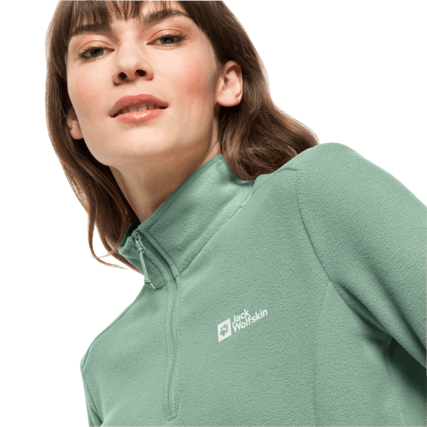 Graniet Groene Jack Wolfskin Fashion Dames Taunus Half-zip