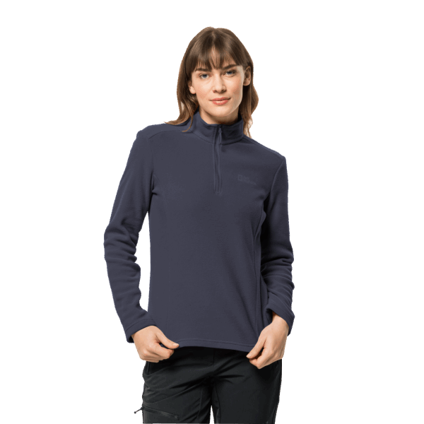 Grafiet Jack Wolfskin Taunus Damescollectie Met Halve Rits