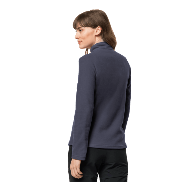Grafiet Jack Wolfskin Taunus Damescollectie Met Halve Rits