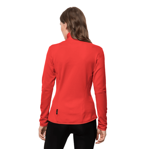Grenadine Peak Grid Fleece Jack Wolfskin Origins Voor Dames