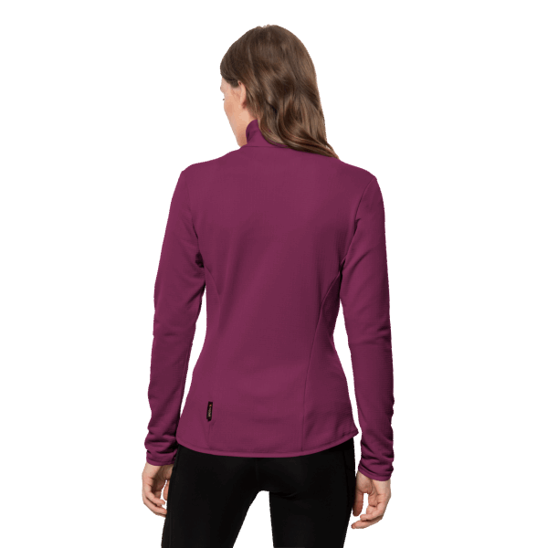 Jack Wolfskin, Jack Wolfskin, Voor Dames Met Piekrasterfleece Van Wild Berry