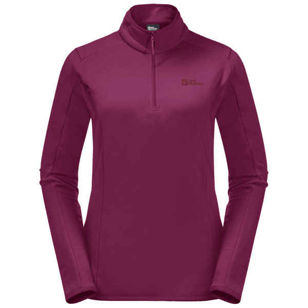 Jack Wolfskin Wild Berry Originele Dames Baiselberg Halve Rits