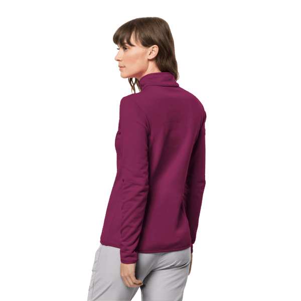 Jack Wolfskin Wild Berry Originele Dames Baiselberg Halve Rits