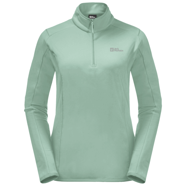 Jack Wolfskin Graniet Groen Dames Baiselberg Half-zip Heet