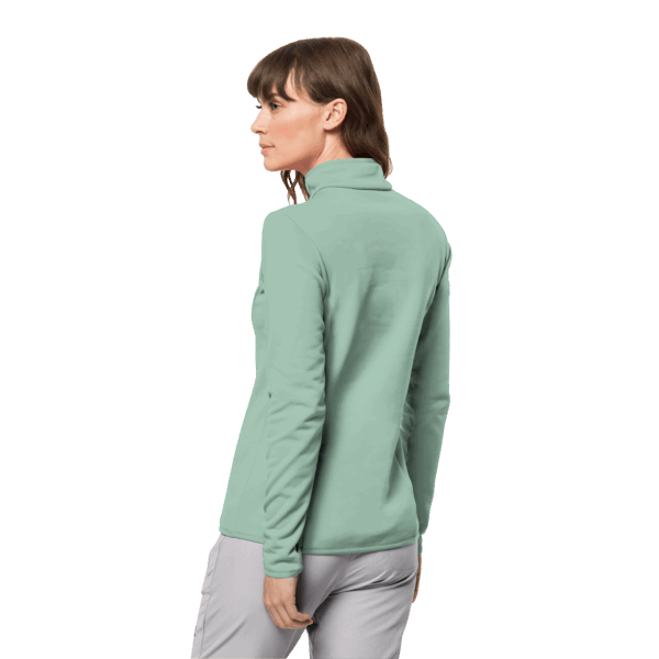 Jack Wolfskin Graniet Groen Dames Baiselberg Half-zip Heet