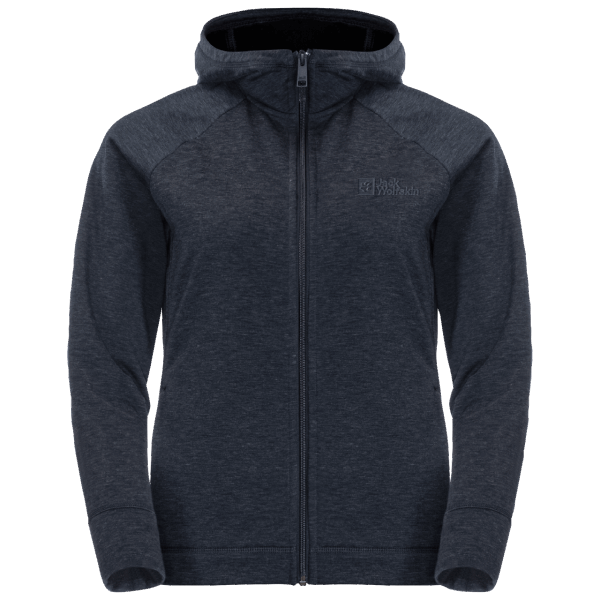 Hot Dames Waldsee Jack Met Capuchon Jack Wolfskin Nachtblauw