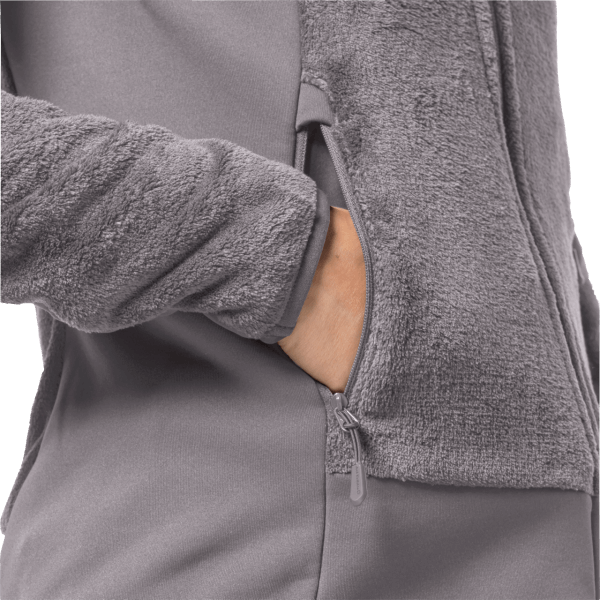Rotwand Capuchon Met Volledige Ritssluiting Voor Dames Van Het Merk Seagull Jack Wolfskin