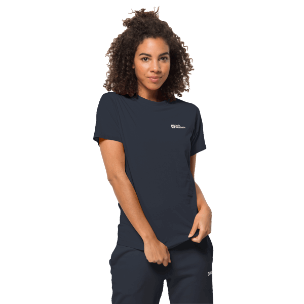 Jack Wolfskin Night Blue Best Essential T Voor Dames