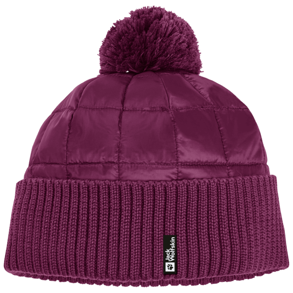 Dames Beanie Alpspitze Jack Wolfskin Wild Berry Origineel