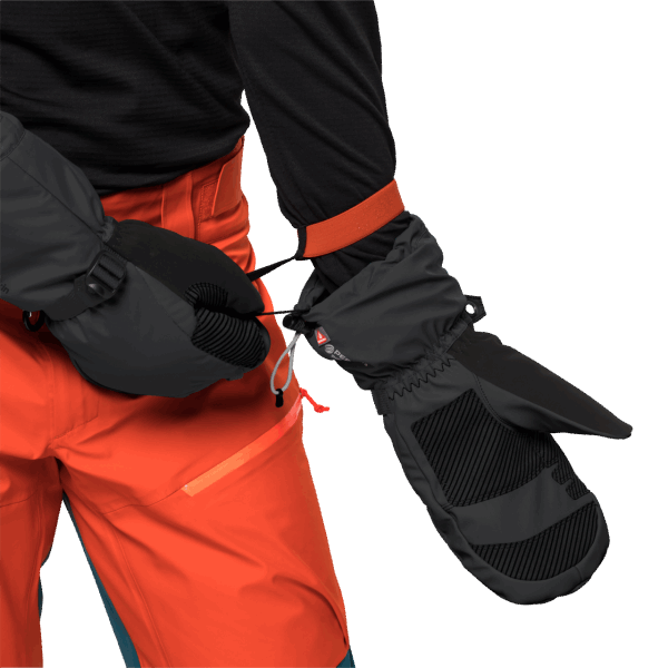 Alpspitze 3in1 Handschoen Phantom Nieuw Jack Wolfskin