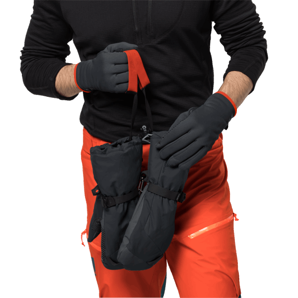 Alpspitze 3in1 Handschoen Phantom Nieuw Jack Wolfskin