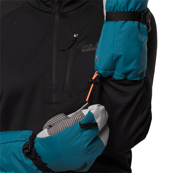 Alpspitze 3in1 Handschoen Fashion Jack Wolfskin Blauw Koraal