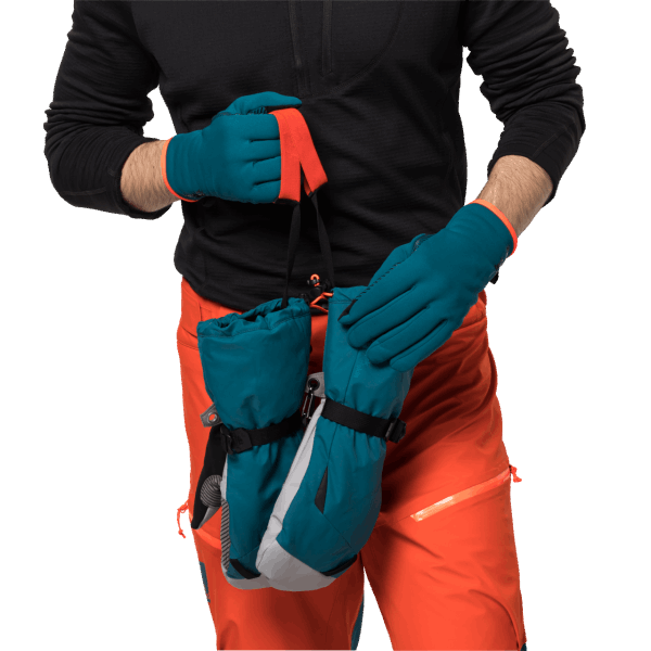 Alpspitze 3in1 Handschoen Fashion Jack Wolfskin Blauw Koraal