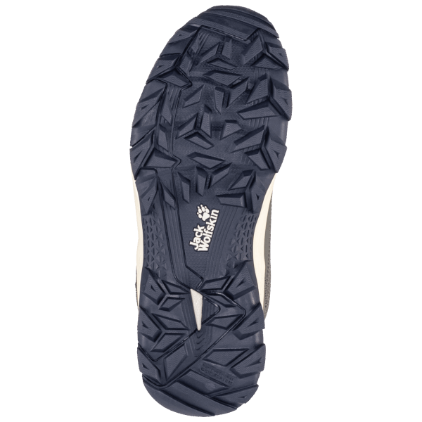 Originele Asfalt Grijs-grijze Jack Wolfskin Everquest Texapore High Voor Dames
